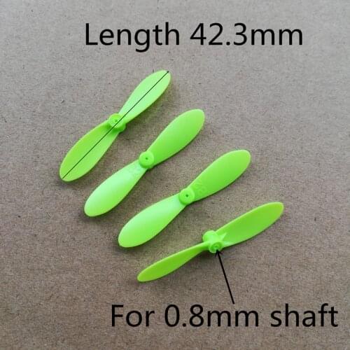 Free Shipping 4.2cm 42.3mm 0.8mm Hole CW CCW A B Blades Props Propellers R/C Spare Parts For R/C DRONE Quadcopter Airplane Toys