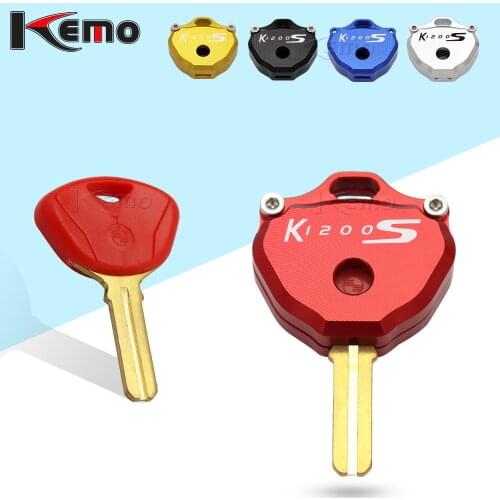 Motorcycle Decoration Key Cover Creative For BMW K1200S K1200 S CNC Aluminum Keys Case Shell Embryo Key Cover shell protection