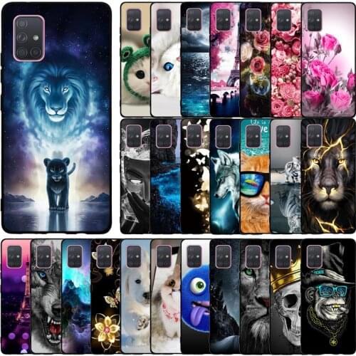 Phone Case For Samsung Galaxy A71 5G Case Silicone Back Cover For Samsung A71 5G SM-A716F A716F A716 Soft Coque Skin Shockproof