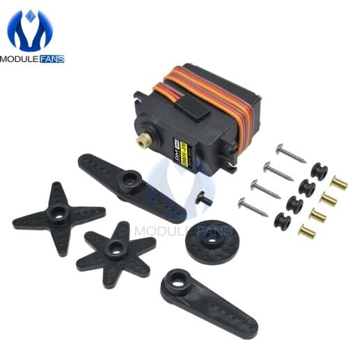 15KG Bearing Weight Digital Servo 180/270 Angel Degrees Rotation Servo For Robot RC Accessories Diy Electronic