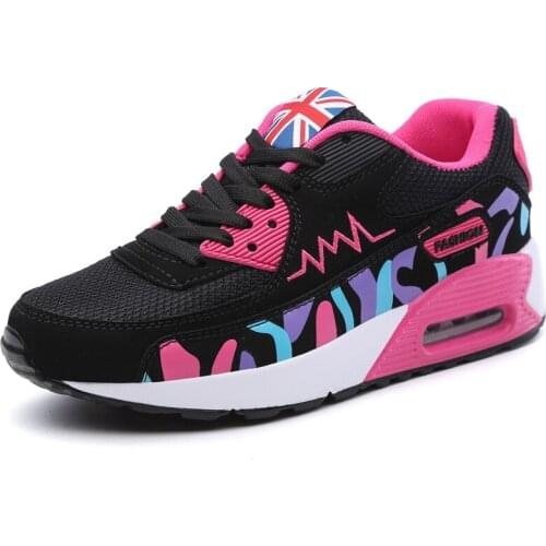 COWCOM 2021 Winter Womens Shoes Air Cushion Shoes Sports Casual Shoes Student Single Shoes Travel Shoes Flat Shoes CYL