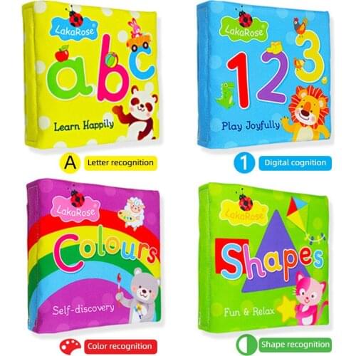 Card Books Alphabet English Flash Card Numbers Colors Cognitive Cards Math Book Kids Educational Toys