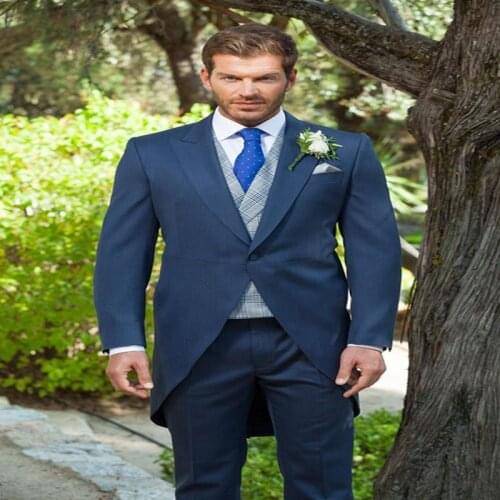 Terno Masculino Mens Suits (Jacket+Pants+vest) brides wedding suit slim Wedding Party Men Blazer Masculino man suits