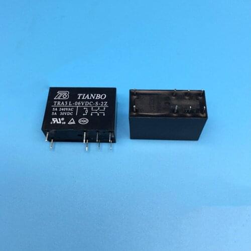Original TRA3 L-06VDC-S-2Z TRA3L-06VDC-S-2Z 8pin 5A relays