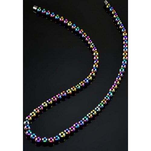 Hematite Necklace With Magnetic Therapy Healing Health Unisex Jewelry Colorful