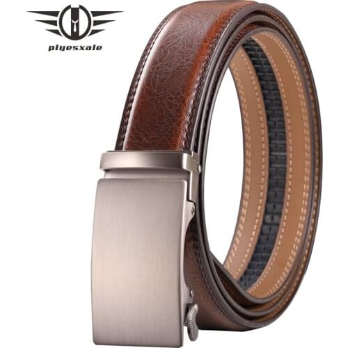 2021 Mens Automatic Belt Brown Red Black Green Blue Men Belt Genuine Leather Luxury High Quality Male Casual Dress Belts B345