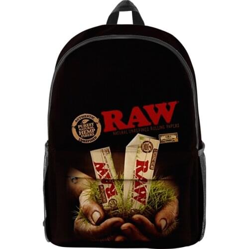 3D Cigarette Tobacco Men Backpack Bags Unisex Women Oxford Waterproof Hiking Travel Bicycle Laptop Backpack