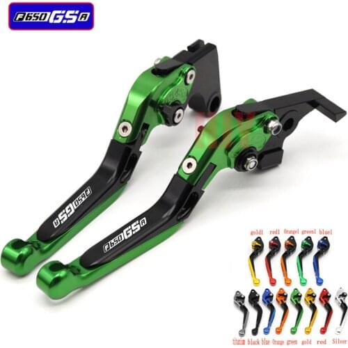 Motorcycle Folding Extendable Brake Clutch Levers For BMW F650GSA 2000 - 2007 F650 GS 00 01 02 03 04 05 06 07 F 650GS 650 GS