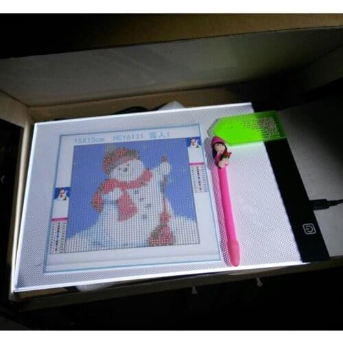 Three Shift Light LED Writing Painting Light Box Tracing Board Copy Pads Digital Drawing Tablet Artcraft A4 Copy Table