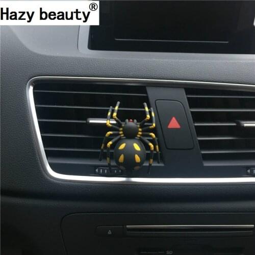 Hazy beauty spider Car perfume Air Freshener Car perfume Air Conditioning decoration Car-styling Perfumes 100 Original