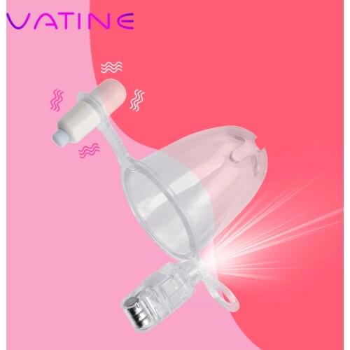 VATINE 2 Pcs Vaginal Speculum Vibrator with Lighting Colposcopy Speculum Adult Genitals Medical Themed Sex Toys Vaginal Dilator