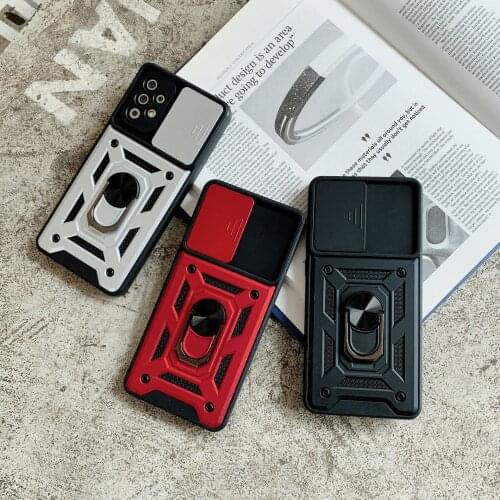 2 In 1 Camera Lens Hard Case For Samsung Galaxy Note 20 Ultra S21 Ultra S20 Plus S21 FE S20 FE Lens Push Slide Cover
