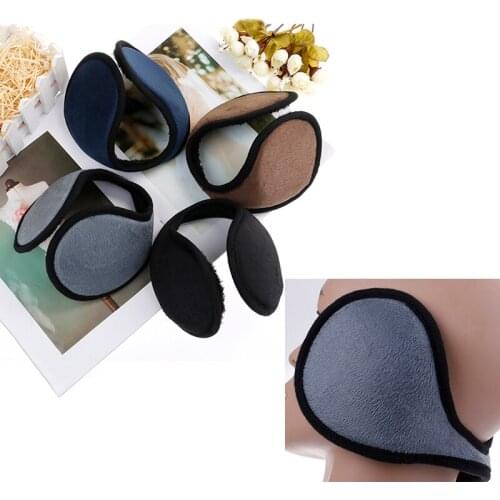 Winter Outdoors Ear Bags Earmuffs Bandless Fleece Ear Warmers Men Women Ear Cap