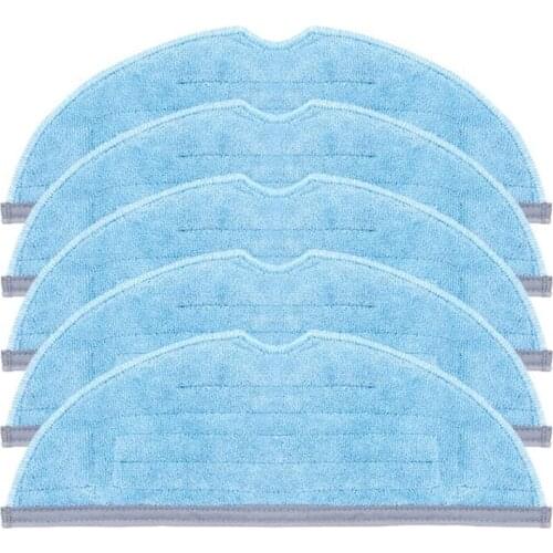Promotion!5 Pcs High Quality Mop Cloths Pads Replacement for Xiaomi Roborock T7 T7S T7Plus T7Splus S7 Vacuum Cleaner Parts