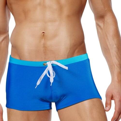 Summer Men Swimwear Briefs Swimming Trunks Sexy Swimsuit Swim Bathing Suit Beachwear maillot de bain Beach Shorts Boxer hombre