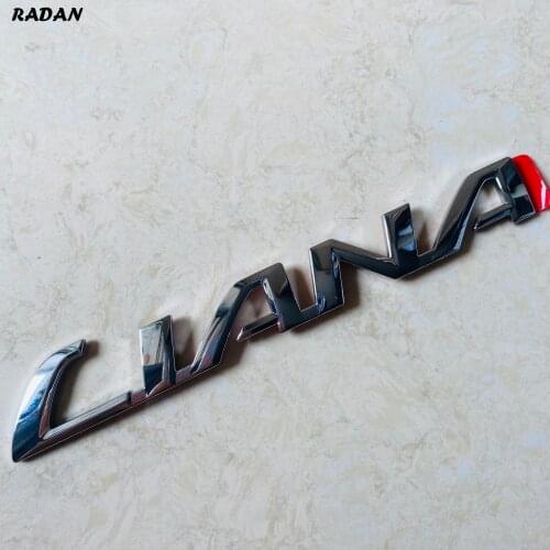 LIANA Badge Sticker logo emblems Grille Badge For Liana Aerio