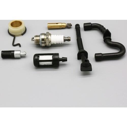Oil Pump Worm Gear Fuel Oil Hose Filter Spark Plug Service Kit For STIHL MS180 MS170 MS 170 180 018 017 Gas Chainsaw Spare Parts