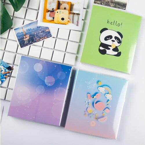 64 Pockets 3 Inch PVC Instax Mini Photo Album for Fujifilm Instax Mini 9 8 7s 50 70 90 SP-2 Instant Film Photo Book Holder