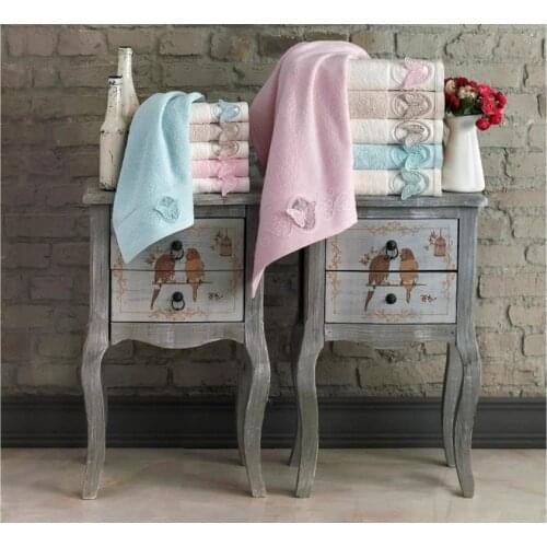 Deren Butterfly Figured 6lı Kitchen Towel Set