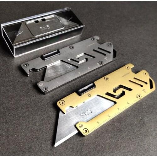 Xiaomi Brand New Stainless Steel Paper Cutting Knife Utility Knife Metal Blade SK5 Multifunctional Self-Locking Stationery Knife
