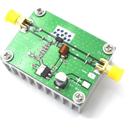 433MHz 400-460MHz 8W Power Amplifier Board RF HF High Frequency Amplifiers SMA-k female Digital Power Amplificador