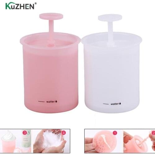 Portable Foam Maker Cup Bubble Foamer Maker Facial Cleanser Foam Cup Body Wash Bubble Maker Bubbler for Face Clean Tools