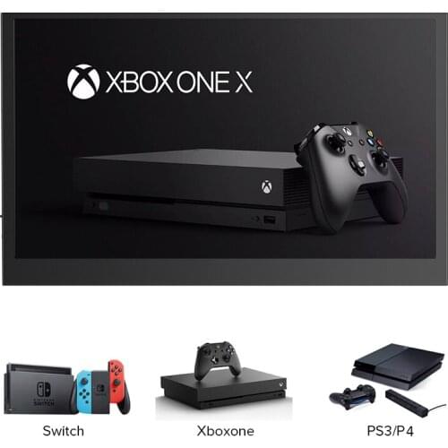 Portable display HDMI high definition screen 15.6 "4K PC PS4 Xbox 360 1080p IPS HD LCD LED display for raspberry PI switch noteb