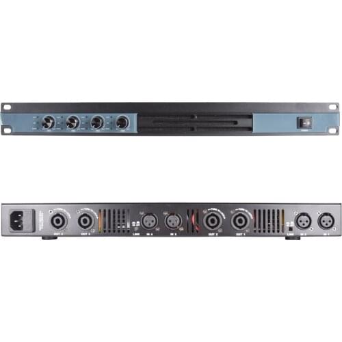 MiCWL Professional 5200W Digital Power Amplifier Audio Microphone Sound Power Preamps AMP 8Ω 2600 Watt