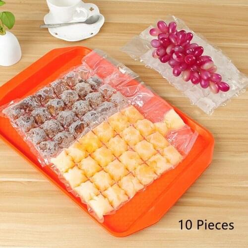 Self-made Mold self-sealing Disposable Ice Making Bag 10 Piece Ice Tray Ice Cube Ice Grinding Tool Ice Tray Making