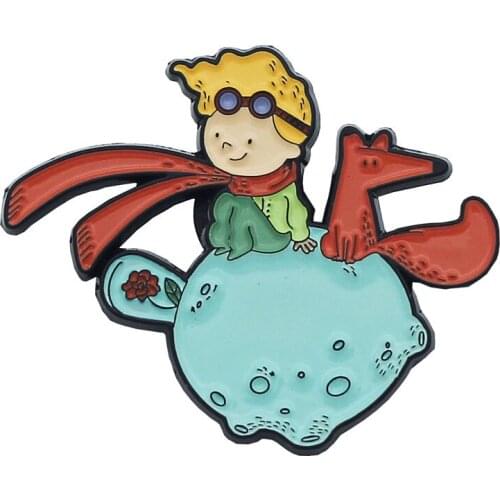 Customized Cartoon Brooch Anime Movie Metal Badge Girl School Bag Matching Decorations Can be Customized with Your Logo