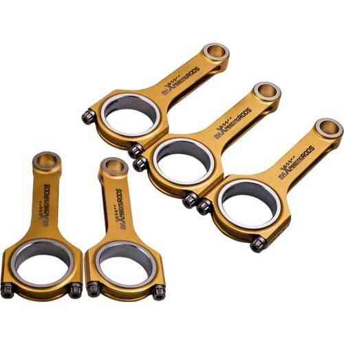 Titanizing 4340 Con Rods Connecting Rods for Audi S2 RS2 2.2L 5cyl 20V 144mm 800+HP TüV Certification Con Rods 5pcs