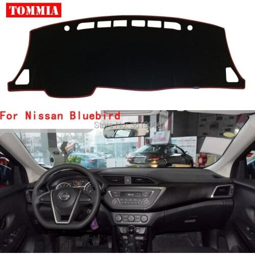 TOMMIA Interior Dashboard Cover Light Avoid Pad Photophobism Mat Sticker For Nissan Bluebird