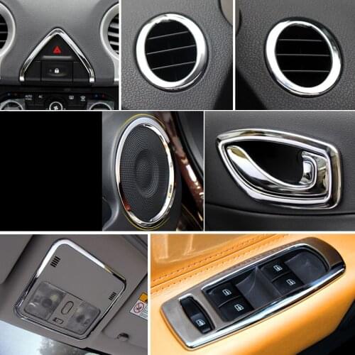 For Renault koleos 2009-2015 Air outlet Window lifter switch panel Loudspeaker sound Decorative frame