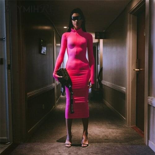 ZHYMIHRET Fashion Tight Dresses
