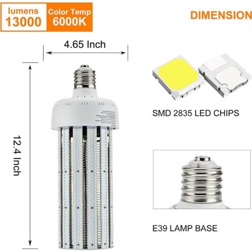 100W LED Lights E39 E40 Mogul Base Warm Pure White light 110V 220V For Office Garden Street Lamp Replace 400W Halogen lamp