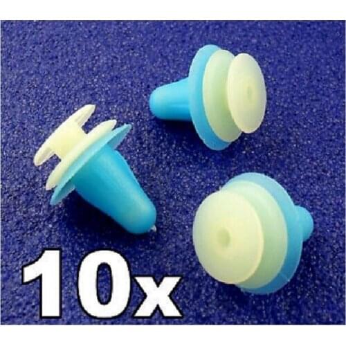 10x For Mazda Interior Trim Panel, Fascia & Door Card Retainer Trim Clips