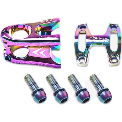 31.8*50MM Aluminum Alloy Bicycle Stem Downhill CNC Milled Bike Stem MTB Mountain Road Handlebar Ultra-light Short-Handle Stem