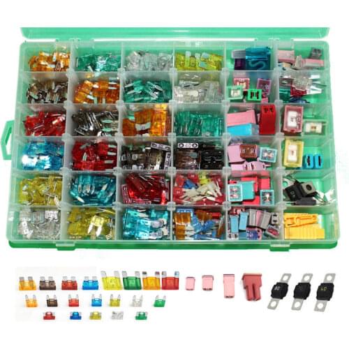 703pcs Case-shaped Micro Mini Blade Fuses Mixed Set Assortment Kit for Car Truck