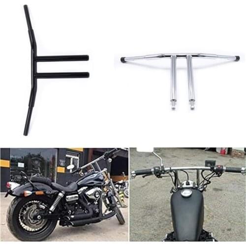 Motorcycle Accessories 10" Riser HandleBar Drag T-bar for Harley Sportster 883 XL1200 Softail Dyna