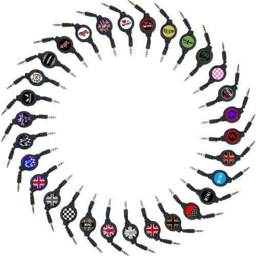 For MINI Countryman R60 R50 R52 R53 R55 R56 R57 R59 R61 F54 F55 F56 F57 F60 Car AUX Audio Cable Wire For MINI Cooper Accessories