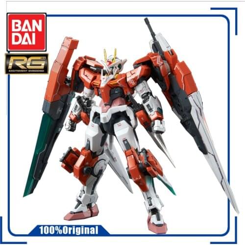 BANDAI PB Limit RG 1/144 00 Gundam SEVEN SWORD/G INSPECTION Assembly Model Action Toy Figures Childrens Toys