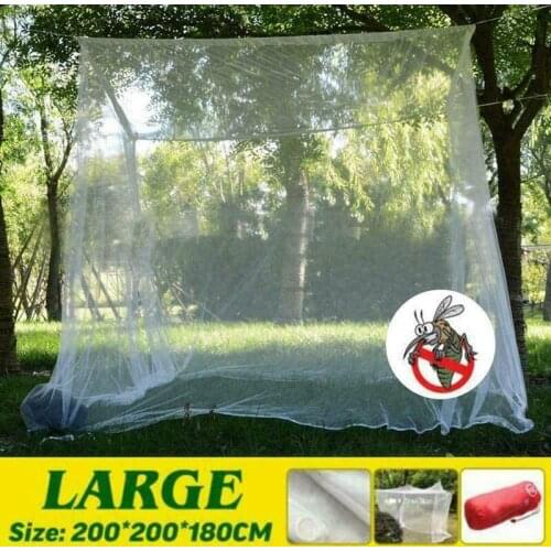 Large White Camping Mosquito Net Indoor Outdoor Insect New Storage Tent-ABUX