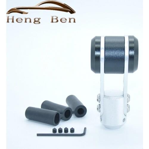 Classical Car Automotive Metal Auto Manual Shift Knob Gear Shift Head Lever-type Steel Aircraft Joystick Style Gear Head