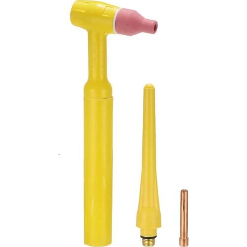 Uxcell Tig Torch Kit Air Cooled Welding Torch Head with Gas Nozzle Collet for QQ 150