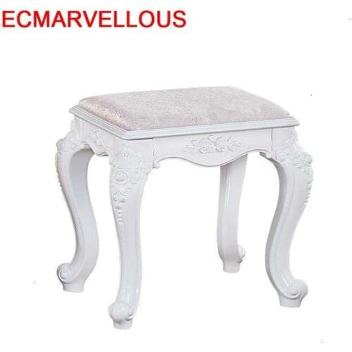 Banquinho Chambre Cover Dressing Pouf Rangement Banco Madera Tabure Taburete Cocina Storage Poef Ottoman Sgabello Tabouret Stool