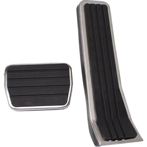 For Mazda 3 Axela CX-3 CX3 2019 - 2021 Stainless Steel Non-Slip AT Fuel Brake Pedal Cover Car Styling Accessories 2Pcs/Set