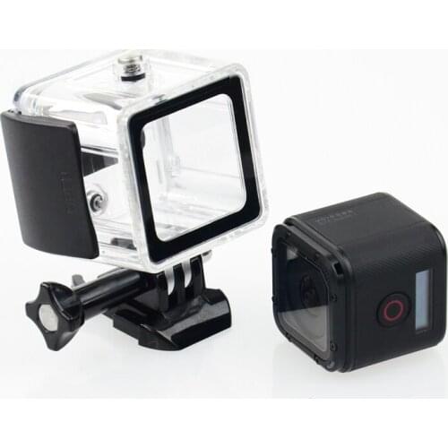 2015 New for Go pro Accessories Waterproof Case 45m Underwater Diving Waterproof Shell Cover Housing for Gopro Hero 4 Session