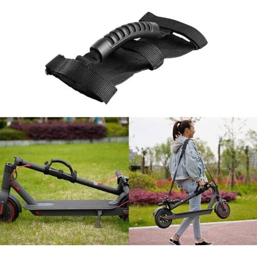 Handle Strap for Xiaomi M365 Electronic Scooter Anti-Slip Wear-Resistant Portable Webbing Hook Carrying Handle Straps Belt