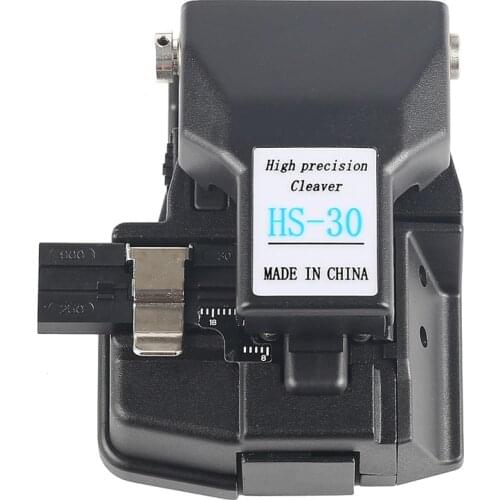 Fiber Cutter HS-30 Optical Fiber Fusion Cleaver Fiber Cleaver High Precision Optical