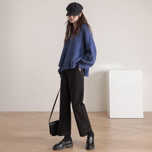 Rurouisbeir Women's Straight Trousers